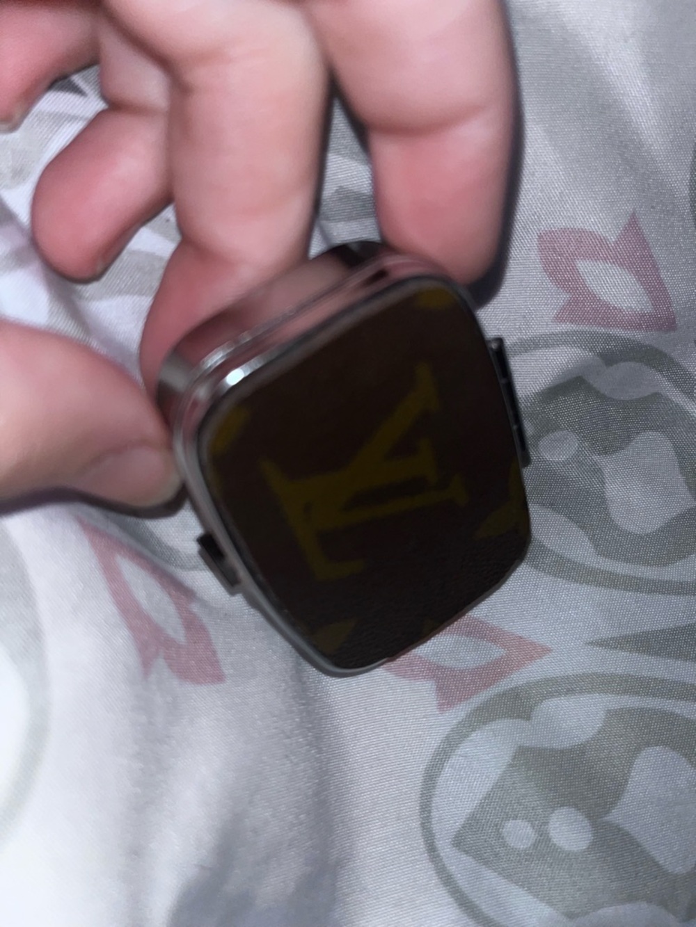 Luxury Brown Designer Monogrammed Medication/Vitamin organizer